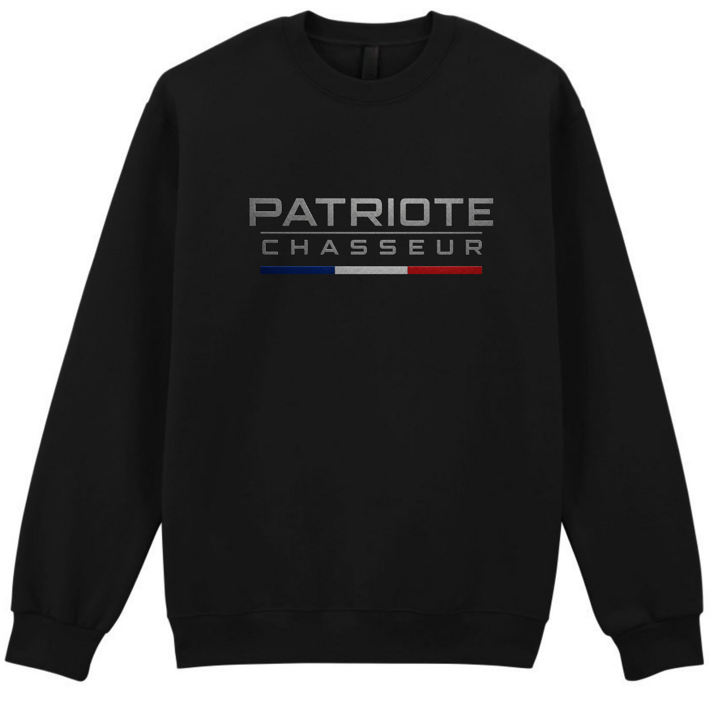 Sweat -PATRIOTE CHASSEUR- Le chrome