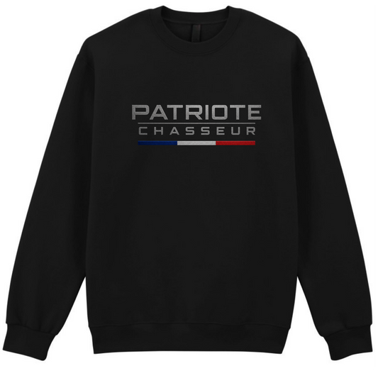 Sweat -PATRIOTE CHASSEUR- Le chrome