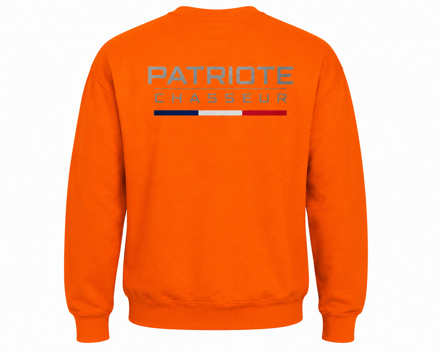Sweat Unisexe -PATRIOTE CHASSEUR- Battue adept