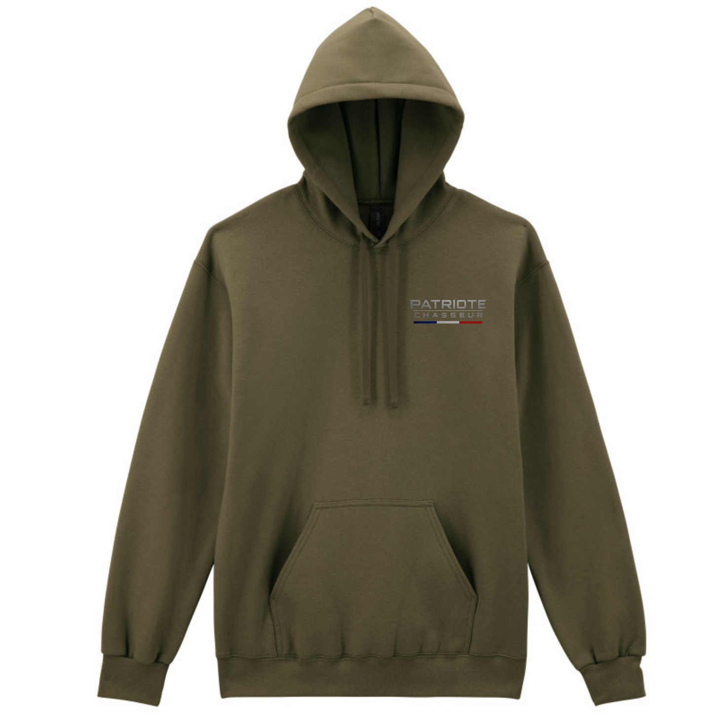 Sweat à capuche PATRIOTE CHASSEUR – Collection Bois Profond