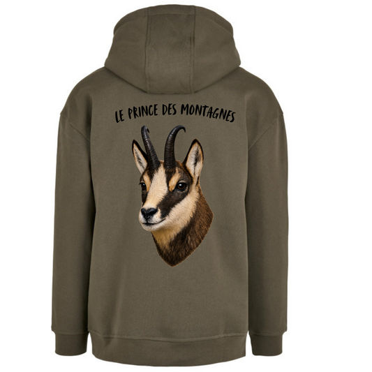 SWEAT Homme -PATRIOTE CHASSEUR- Le prince des montagnes