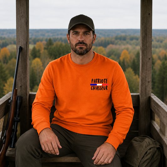 Sweat battue Unisexe -PATRIOTE CHASSEUR- L'essentiel