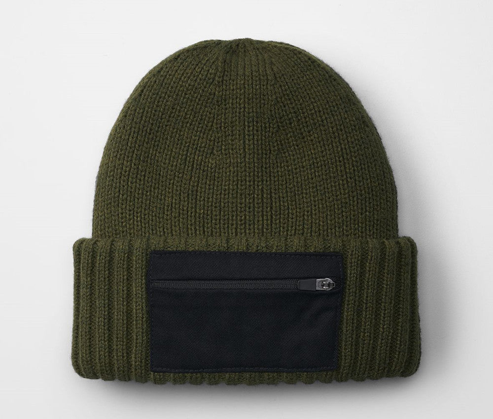 Bonnet kaki Unisexe -PATRIOTE CHASSEUR- Le sombre