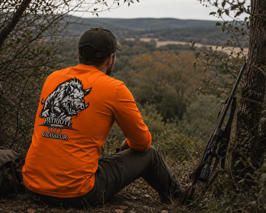 T-shirt spéciale Battue -PATRIOTE CHASSEUR- La Battue 2
