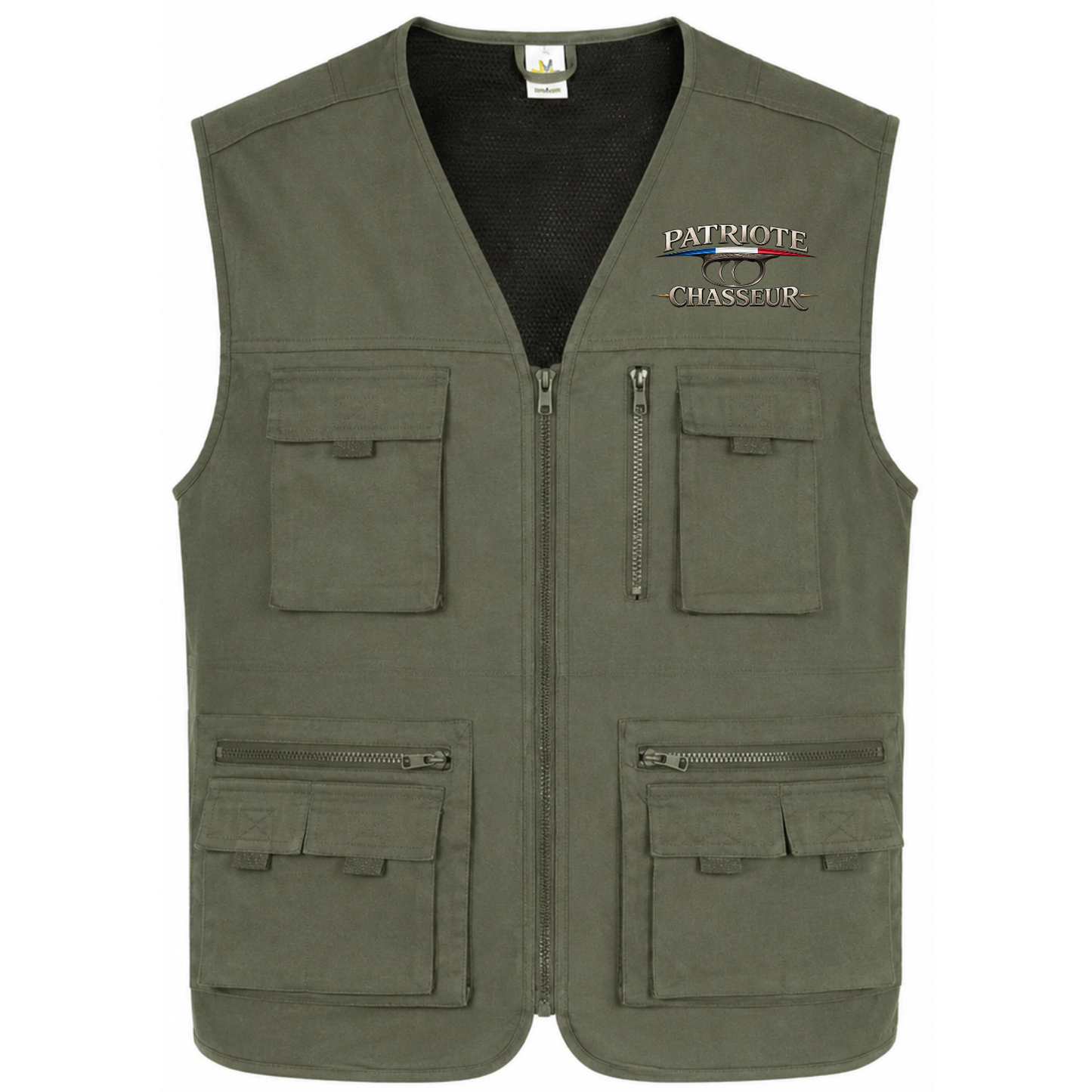 Veste / Gilet sans manche -PATRIOTE CHASSEUR- Le dresseur