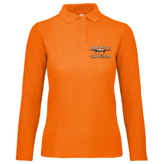 Polo Femme -PATRIOTE CHASSEUR- La traqueuse