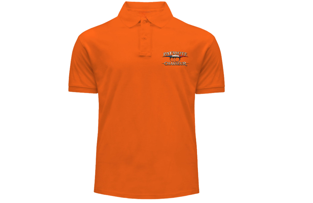 Polo homme -PATRIOTE CHASSEUR- La grande battue