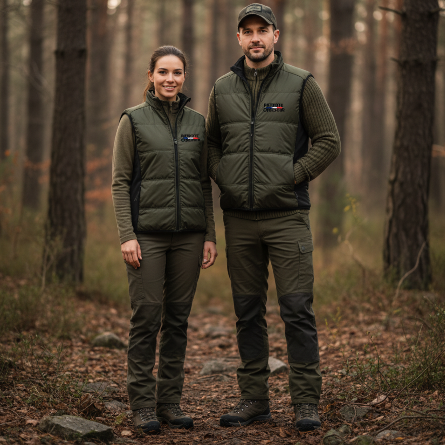 Doudoune Unisexe -PATRIOTE CHASSEUR- la discrétion