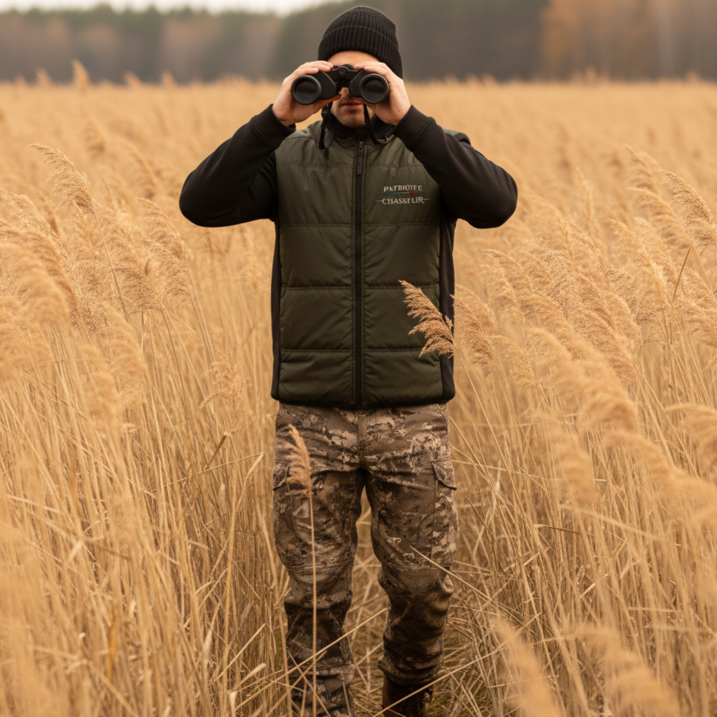 Veste hybride PATRIOTE CHASSEUR – Performance, chaleur & liberté de mouvement
