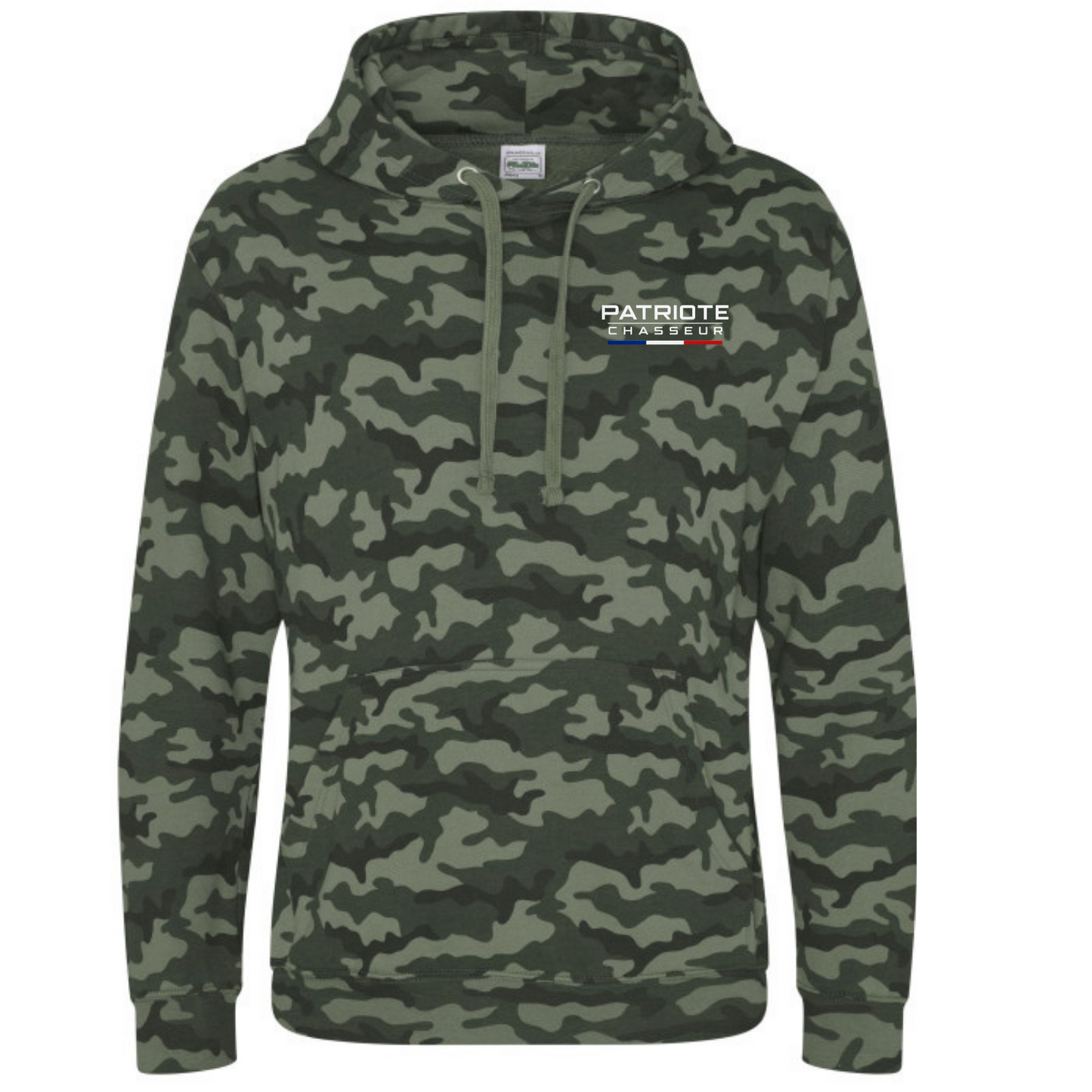 Sweat Camo Unisexe -PATRIOTE CHASSEUR- Les sous bois