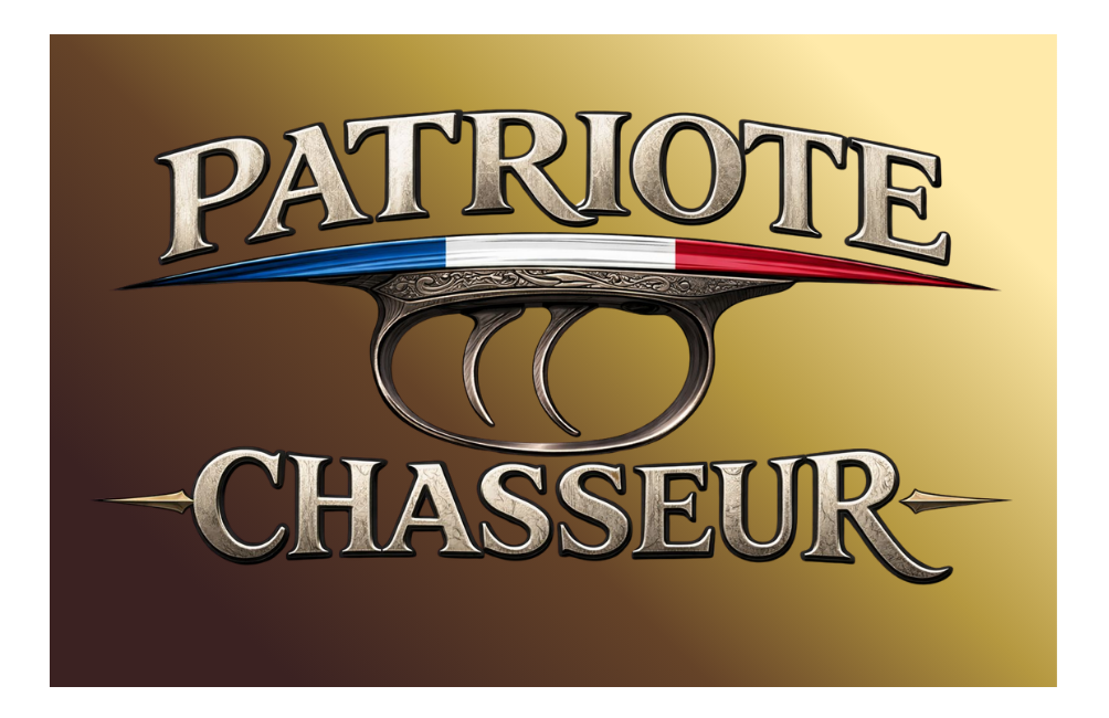 Polo homme -PATRIOTE CHASSEUR– BLEU MARINE-L'élégance