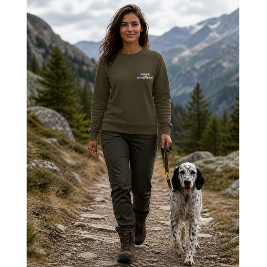 Sweat femme PATRIOTE CHASSEUR – Collection nature