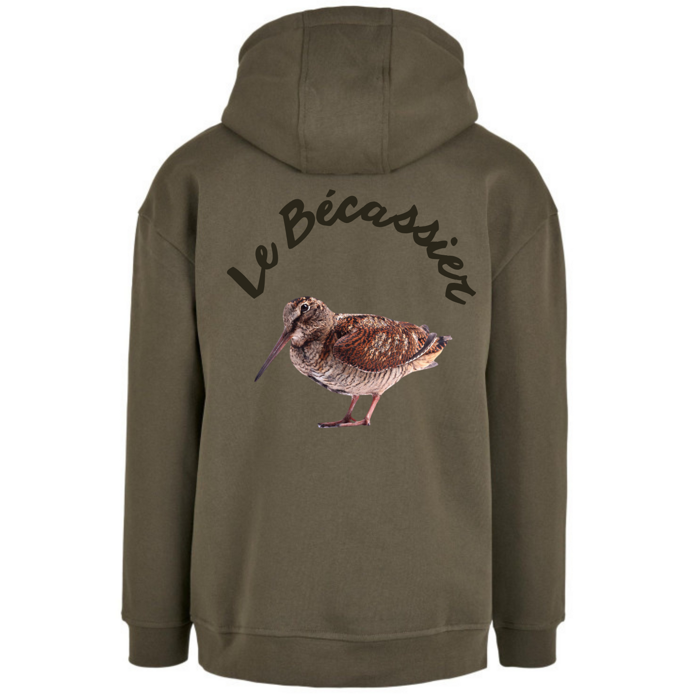 Sweat à capuche -PATRIOTE CHASSEUR- Le Bécassier