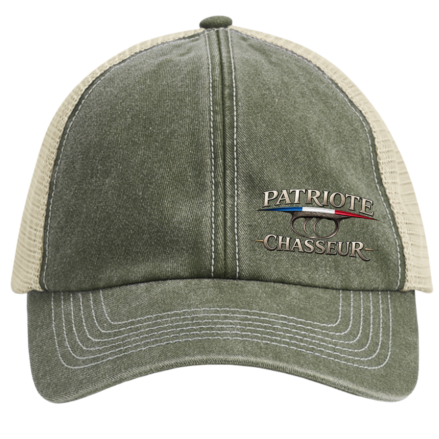 Casquette Trucker -PATRIOTE CHASSEUR- La vintage