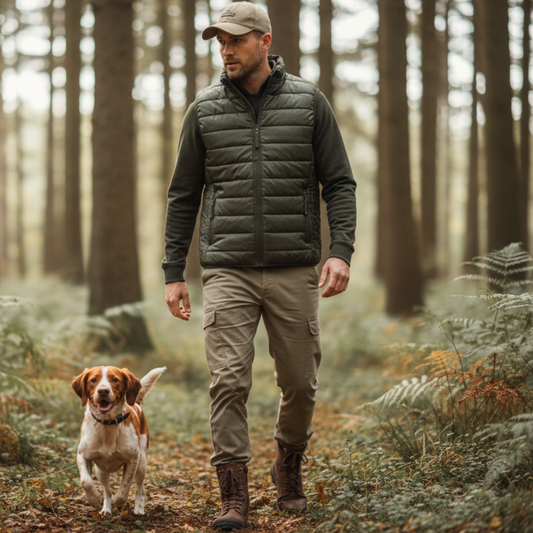 Doudoune Homme -PATRIOTE CHASSEUR- Le broussailleur
