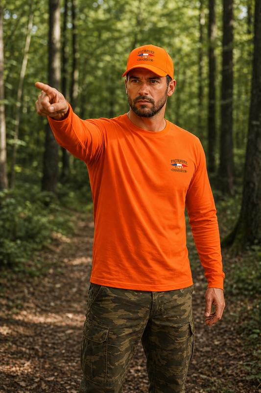 T-shirts manches longues PATRIOTE CHASSEUR – LA BATTUE 1