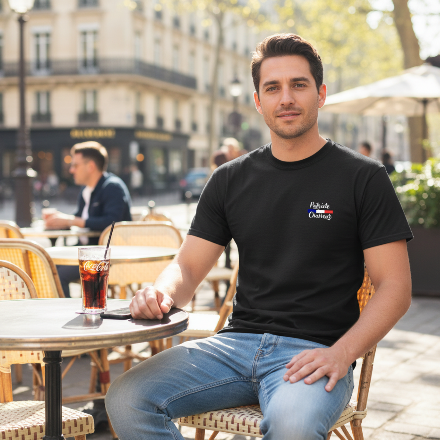 T-shirt PATRIOTE CHASSEUR – L’essentiel des passionnés de chasse -l'authentique-