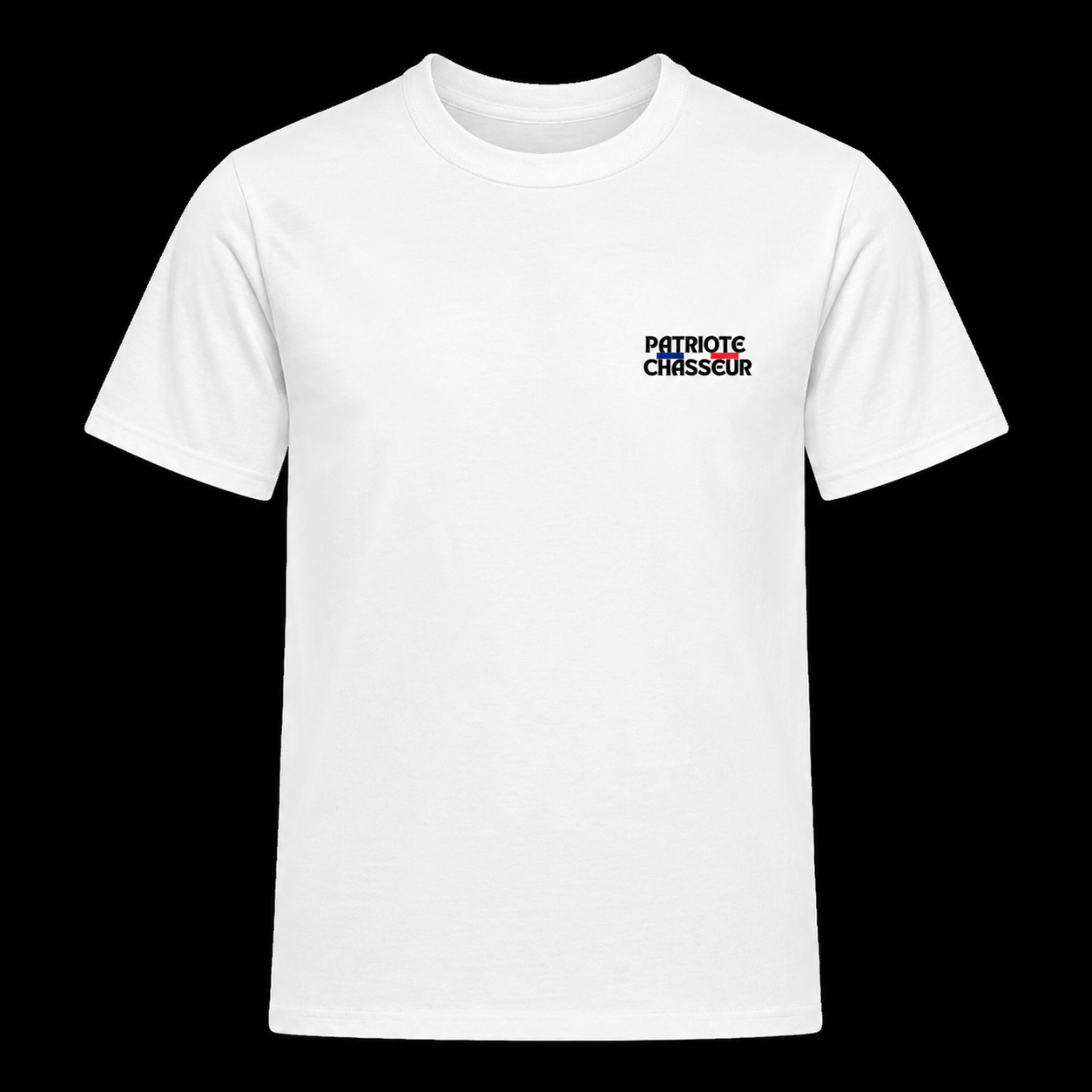 T-shirt -PATRIOTE CHASSEUR- Le chasseur citadin