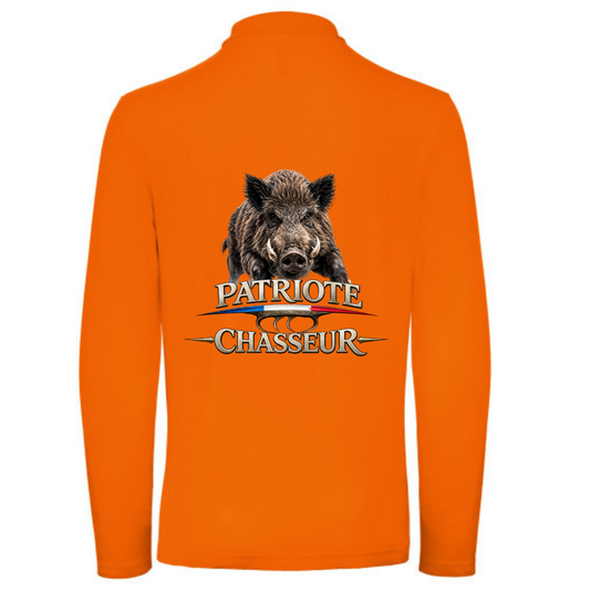 Polo -PATRIOTE CHASSEUR- L'habile