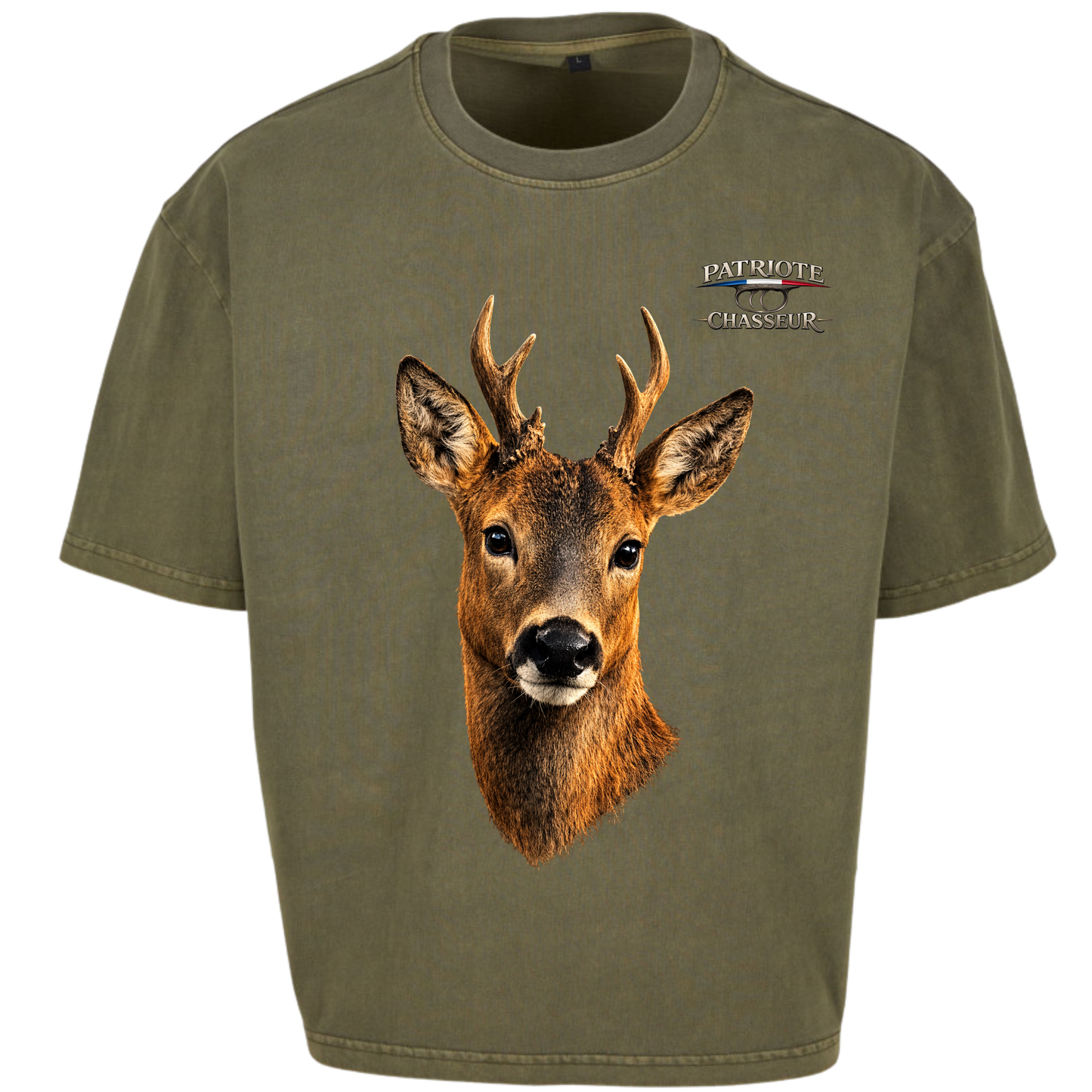 T-shirt Homme -PATRIOTE CHASSEUR- Le prince des bois