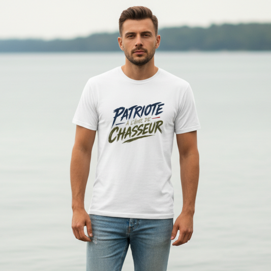 T-shirts -PATRIOTE CHASSEUR-L'AUTHENTIQUE 2